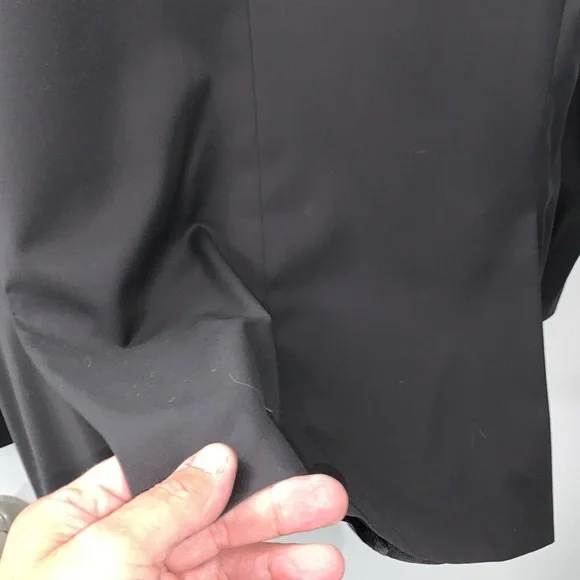 🔥BNWT🔥Hugo Boss “Johnstons1” Mens Suit in Black Sz 46R. Black.Pants Sz 38US - Picture 15 of 17